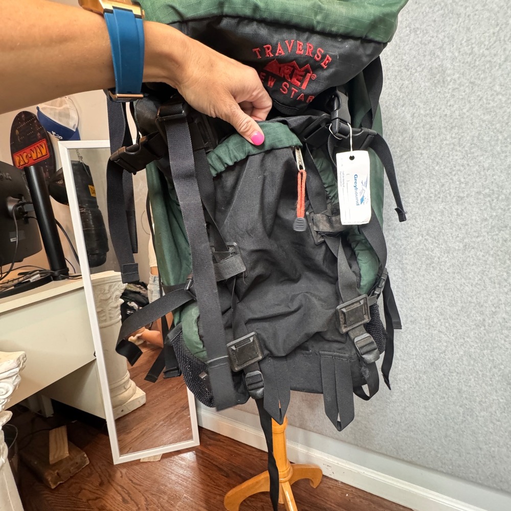 Vintage REI Traverse New Star Hiking Backpack 70L Internal Frame Gorpcore Gear - Picture 5 of 7
